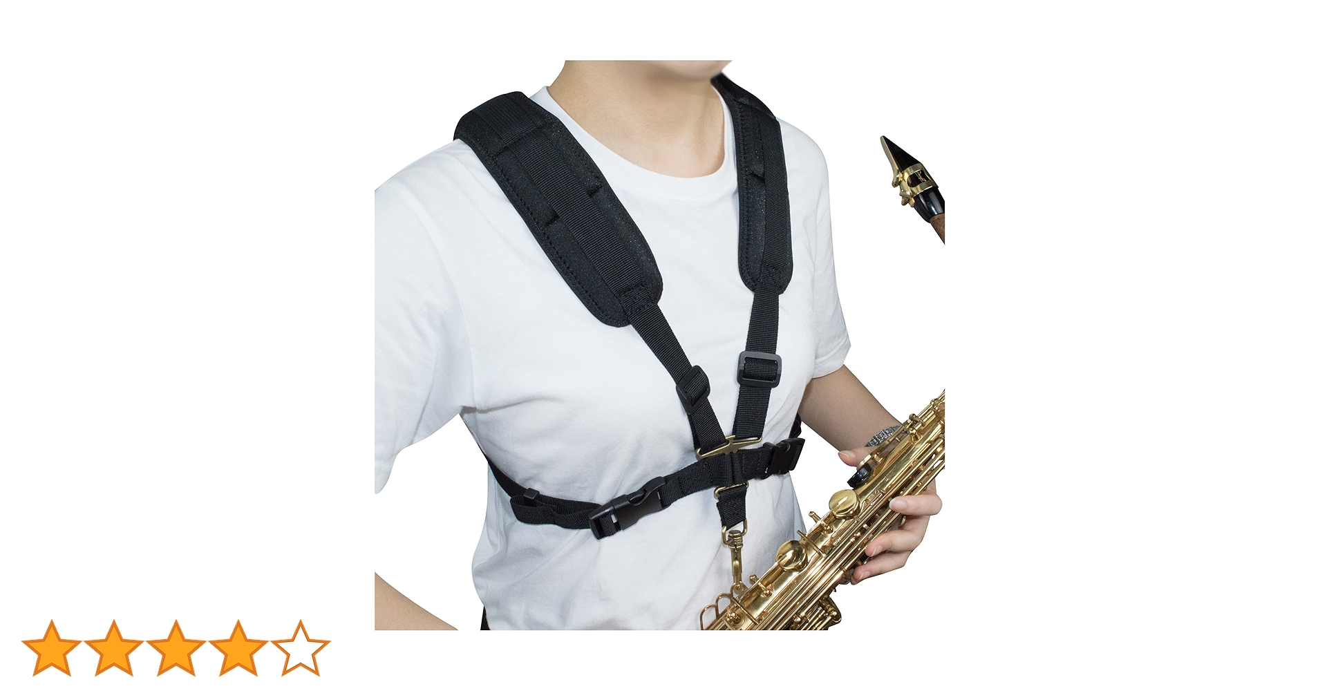 Amazon | [adorence] サックスハーネスストラップ、パッド入りサックス